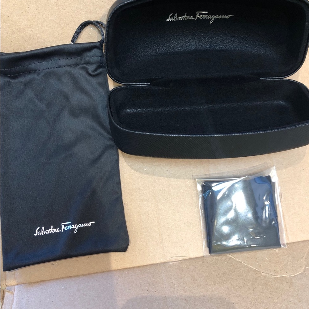 Ferragamo Large Sunglasses Case